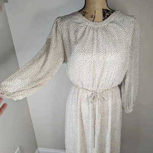 Collective Concepts Women's Puff Sleeves Dress Size Medium